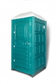 Туалетная Кабина "ЕвроКомфорт" на Выгребную Яму с Пластиковым Унитазом